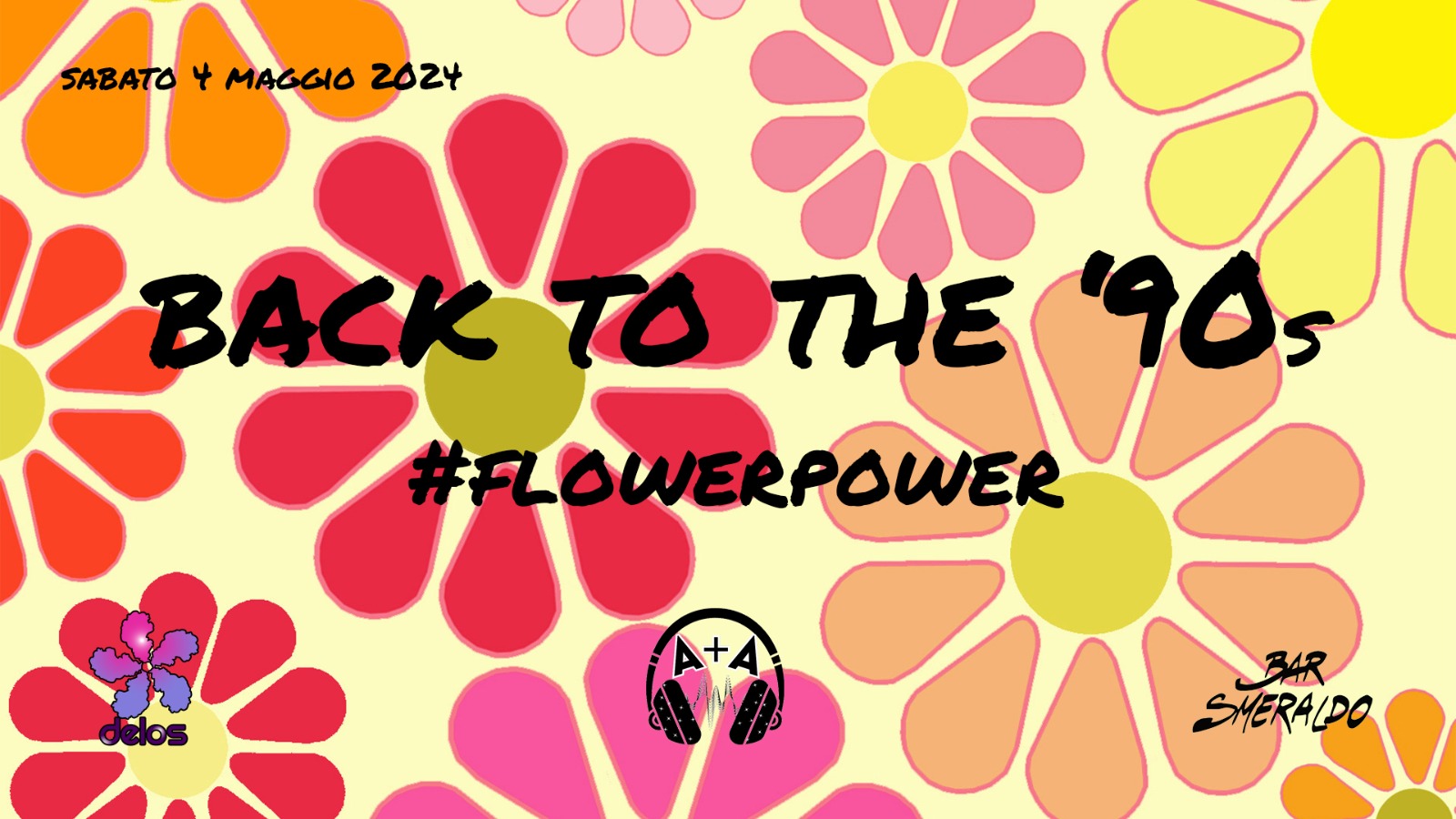 Flower Power. 4 maggio 2024 @Smeraldo